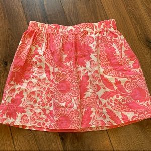J. crew 🌺 Floral skirt! Women’s size CA GUC!